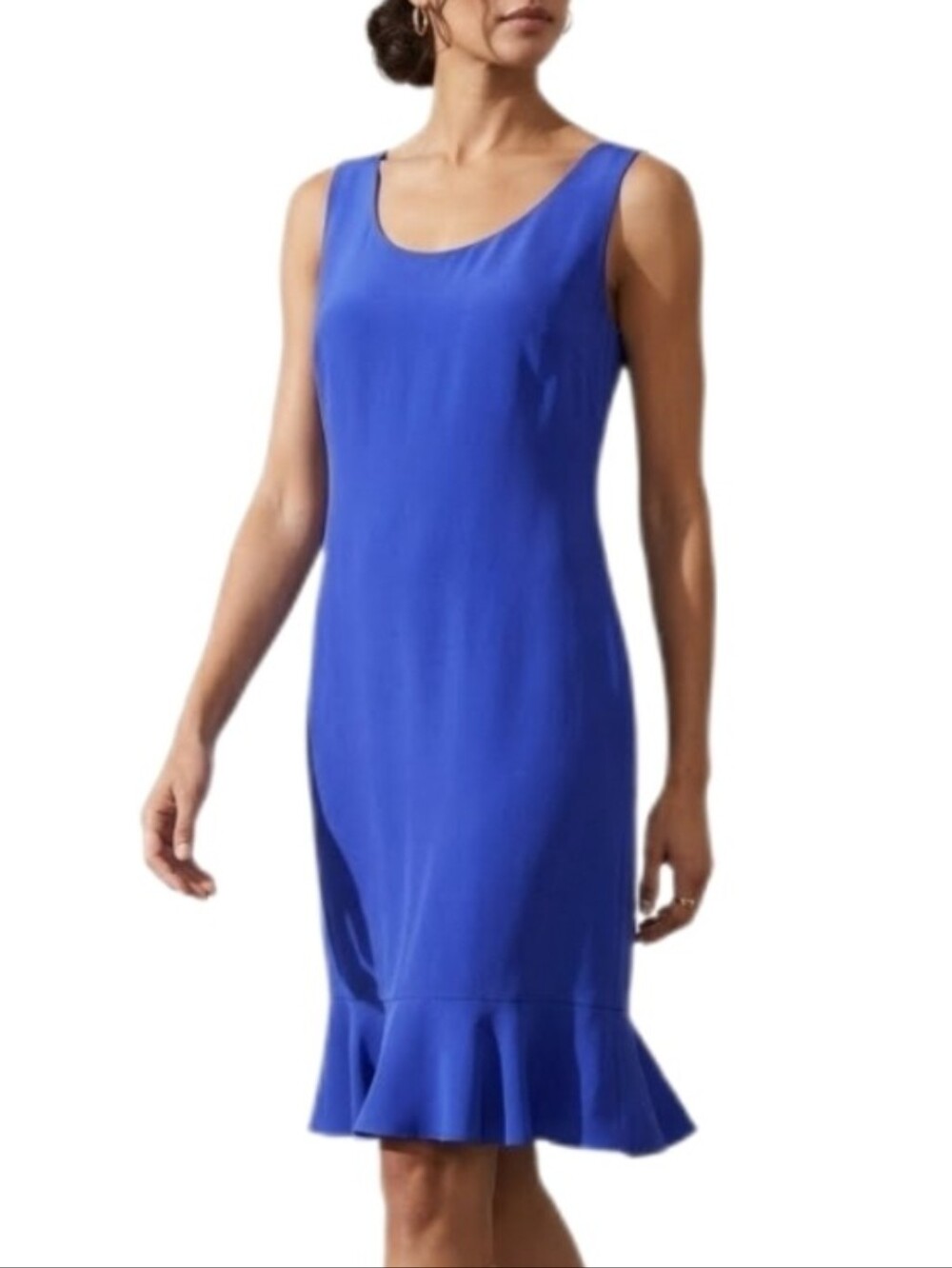 Valerie Dress 100% Silk Sleeveless  Lavender Size 12